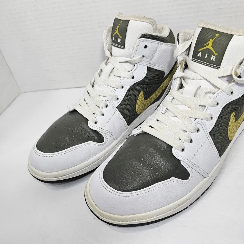 Jordan 1 Phat Cargo Khaki 364770-145 Size 8.5 Shoes Men’s